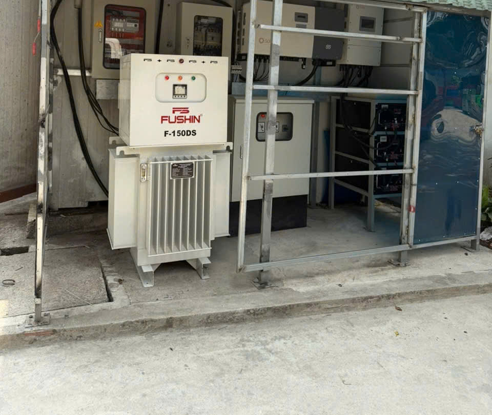Lắp đặt ổn áp 150kva 3 pha Fushin