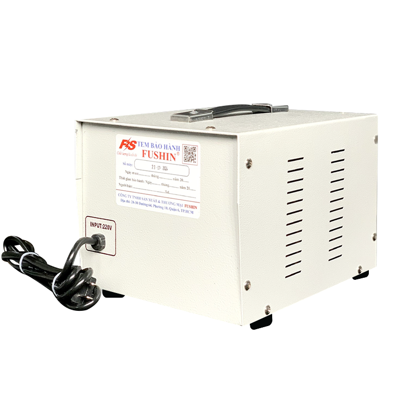 Ổn áp 1 pha 3KVA dải 90V-250V