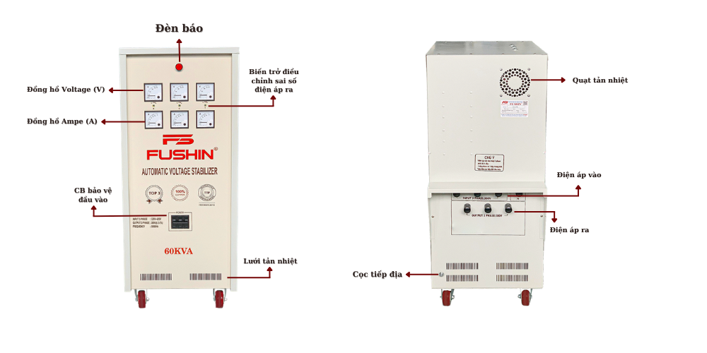 ỔN ÁP 3PHA 60KVA (320V -430V) - FS3.I.380V