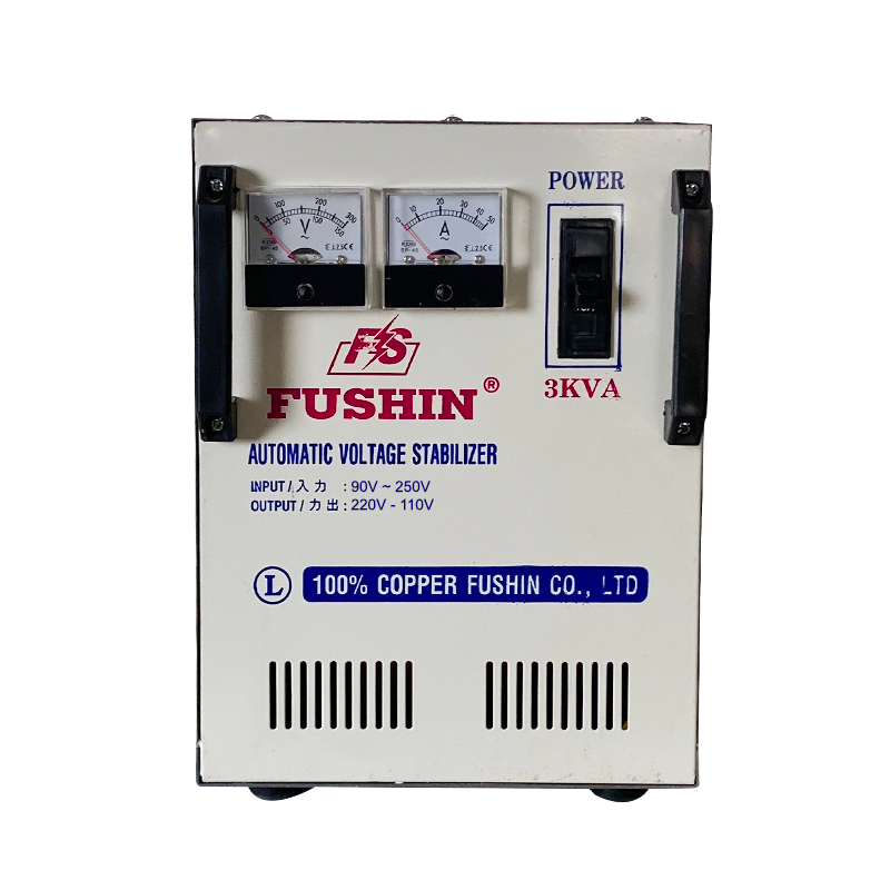 Máy ổn áp 1 pha Fushin 3KVA dành cho gia đình giá bao nhiêu?