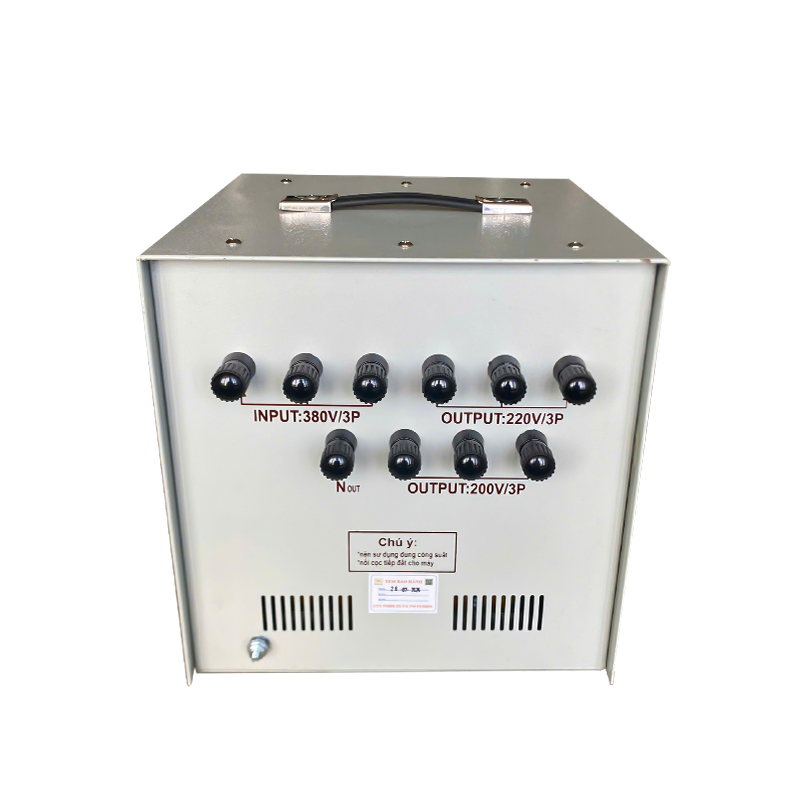 Tự ngẫu 3P 380V/220V 6KVA - Dây Đồng