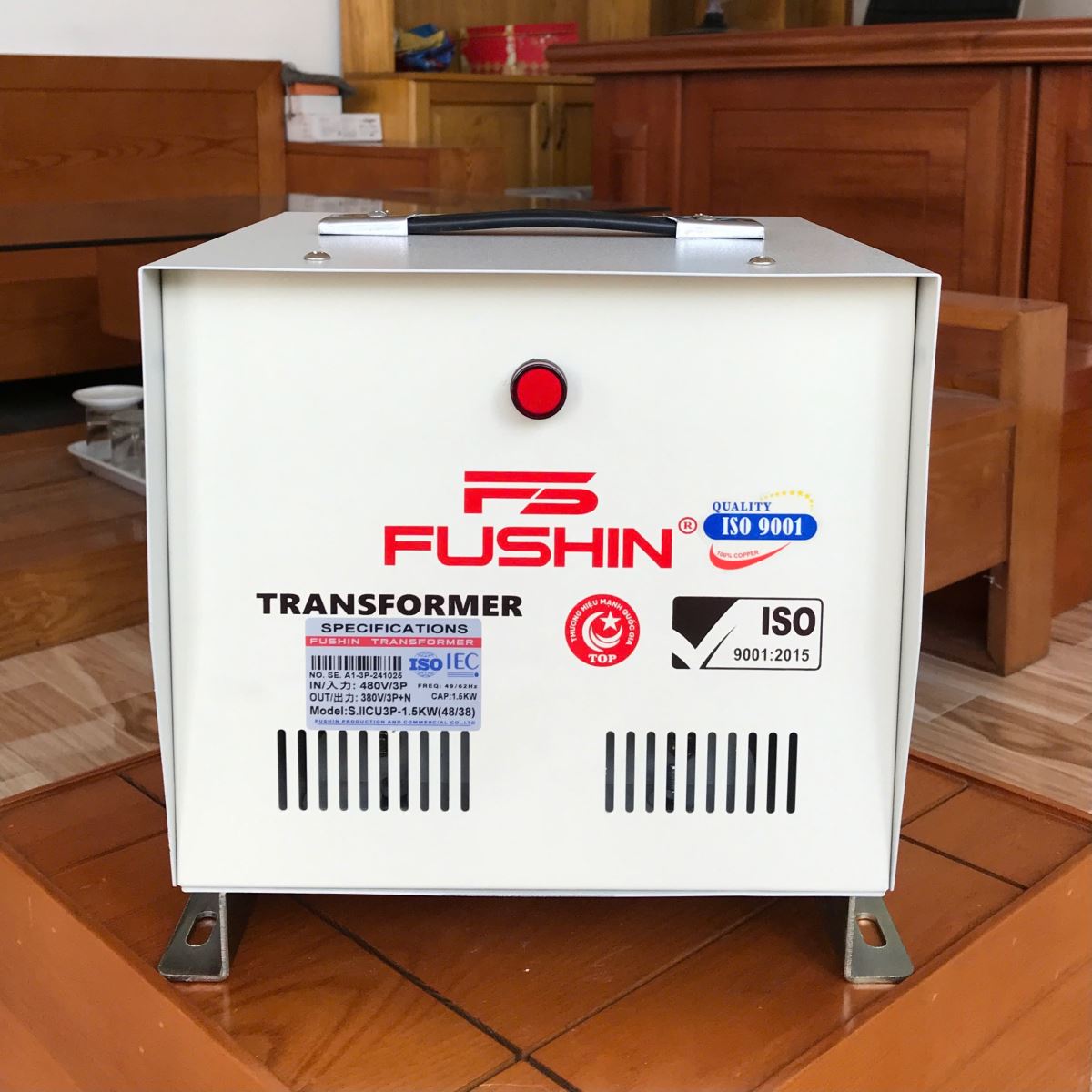 Tự ngẫu 3P 480V/380V 1.5KW - Dây Đồng