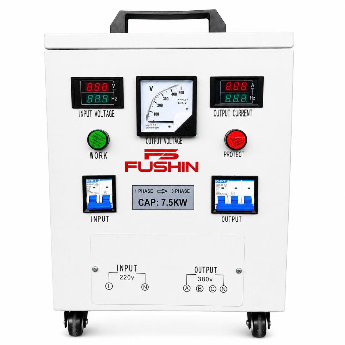 Thiết bị FUSHIN AHK 220V 1 pha ra 380V 3 pha