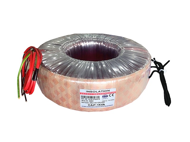 Biến áp cách ly Audio vỏ nhôm phay 1KVA