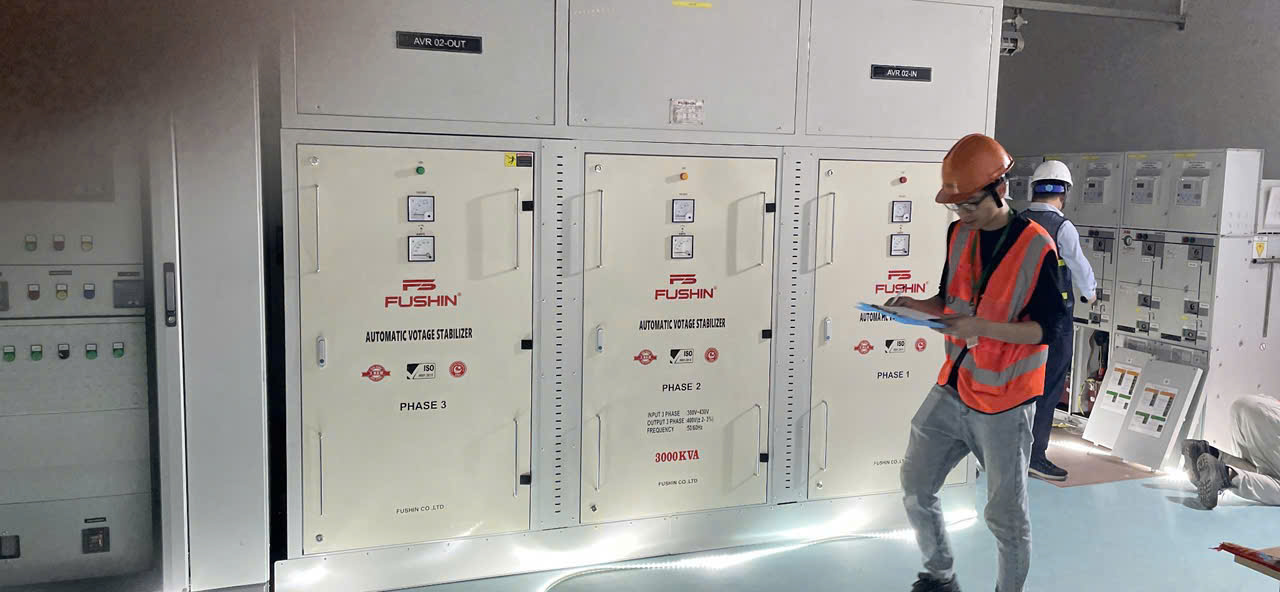 Ổn áp 3 pha 3000KVA Fushin