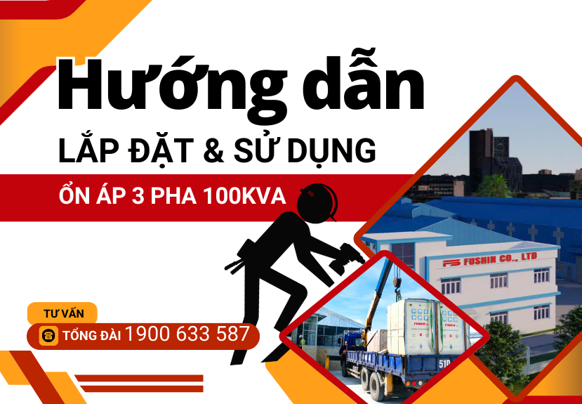 Hướng dẫn lắp đặt và bảo trì bảo dướng ổn áp 3 pha fushin lioa robot hanshin listanda standa