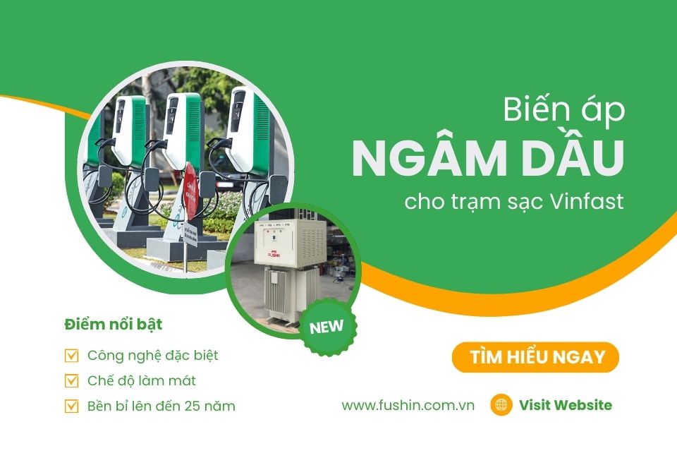 Ổn áp FUSHIN dành riêng cho trạm sạc Vinfast