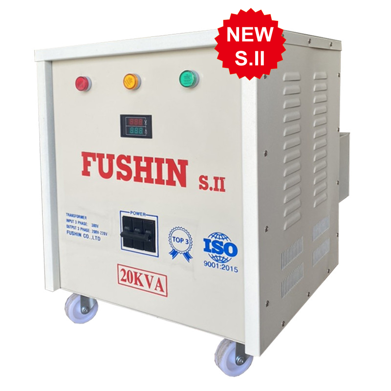 Tự ngẫu 3P 380V/220V 6KVA - Dây Đồng