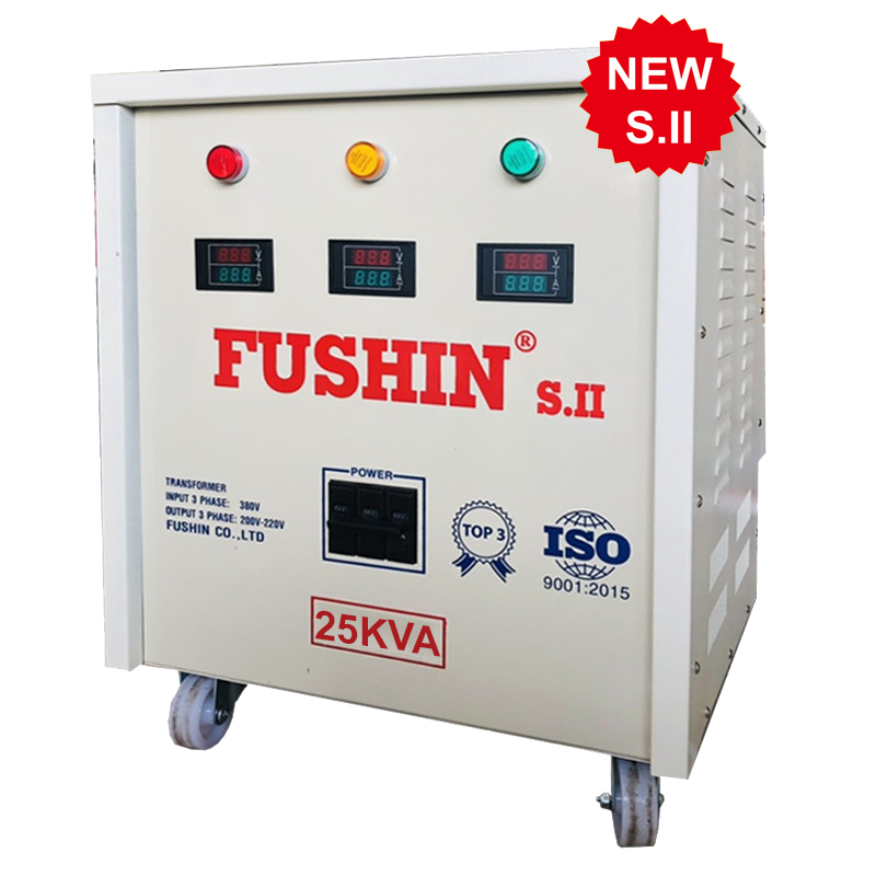 Tự ngẫu 3P 380V/220V 6KVA - Dây Đồng