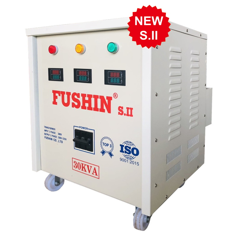 Tự ngẫu 3P 380V/220V 6KVA - Dây Đồng