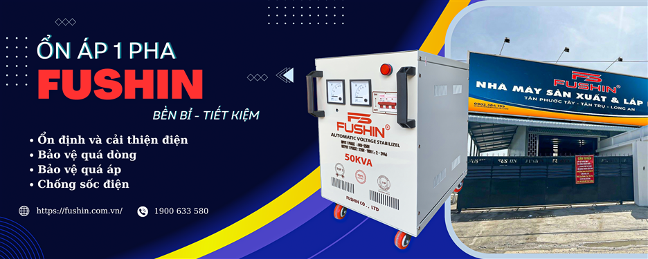 baner ổn áp 1 pha FUSHIN