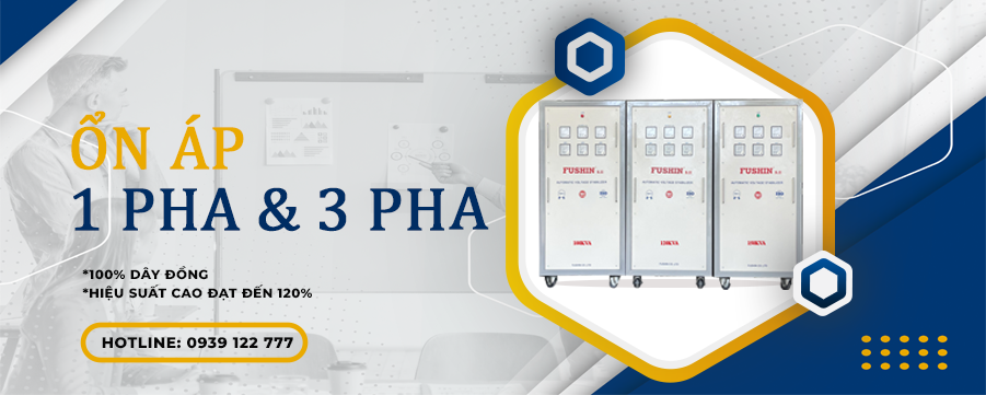 Banner ổn áp, biến áp fushin