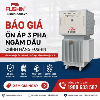 BÁO GIÁ ỔN ÁP 3 PHA NGÂM DẦU 300KVA FUSHIN CHÍNH HÃNG: CHI PHÍ ĐẦU TƯ & HOÀN VỐN