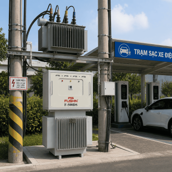 Báo Giá Ổn Áp 3 Pha Ngâm Dầu Fushin 500kVA Chiết Khấu Cao Cho Dự Án, Nhà Thầu M&E