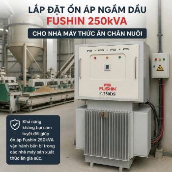 Kinh Nghiệm Mua Ổn Áp 3 Pha Ngâm Dầu Fushin 250kVA Chính Hãng