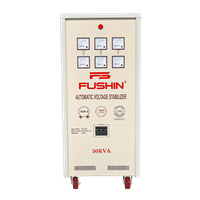 Ổn áp 3 pha 50KVA Fushin dải 260V-420V