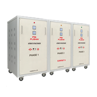 Ổn áp 3 pha 1200KVA Fushin dải 260V-420V