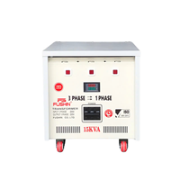 Biến áp 3 pha 200V ra 1 pha 220V 15KVA Fushin Dây đồng