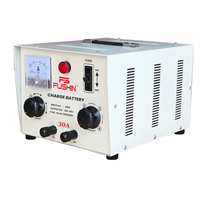 Máy Sạc Bình Ắc Quy, Sạc Tăng Giảm 12V-24V 30A Fushin
