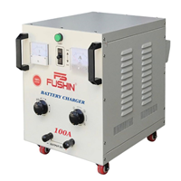Máy Sạc Bình Ắc Quy, Sạc Tăng Giảm 12V-24V 100A Fushin