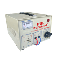 Máy Sạc Bình Ắc Quy, Sạc Tăng Giảm 12V-24V 25A Fushin