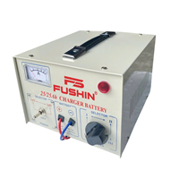 Máy Sạc Bình Ắc Quy, Sạc Tăng Giảm 12V-24V 25A Fushin