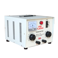 Máy Sạc Bình Ắc Quy, Sạc Tăng Giảm 12V-24V-36V-48VDC 50A Fushin