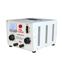 Máy Sạc Bình Ắc Quy, Sạc Tăng Giảm 12V-24V-36V-48VDC 50A Fushin