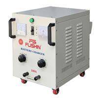 Máy Sạc Bình Ắc Quy, Sạc Tăng Giảm 12V-24V-36V-48VDC 100A Fushin