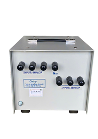 Biến áp 3 pha 440V/380V 3KVA - Dây đồng giá rẻ