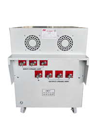 Biến áp 3 pha 440V/380V 50KVA - Dây đồng giá rẻ