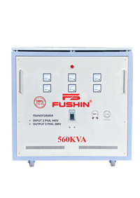 Biến áp tự ngẫu 440V/380V 560KVA - Dây Đồng