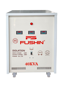 Biến áp 3 pha 440V/380V 40KVA - Dây đồng giá rẻ