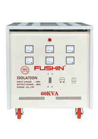 Biến áp 3 pha 440V/380V 60KVA - Dây đồng giá rẻ