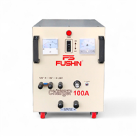 Máy sạc tự động 12V-24V (100A) - Dây nhôm