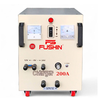 Máy sạc tự động 12V-24V (200A) - Dây đồng