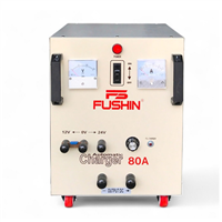 Máy sạc tự động 12V-24V (80A) - Dây nhôm