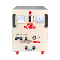 Máy sạc tự động 24V-48V (100A) - Dây nhôm