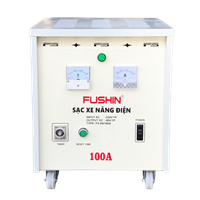 Máy sạc xe nâng hẹn giờ 48V (100A) - Dây đồng