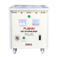 Máy sạc xe nâng hẹn giờ 72V (200A) - Dây đồng