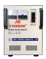 Ổn áp 1 pha 3KVA dải 90V-250V Fushin